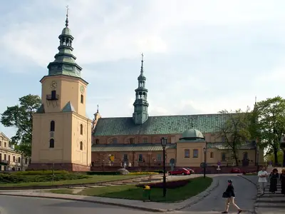 Bazylika katedralna Wniebowzięcia Najświętszej Maryi Panny w Kielcach.