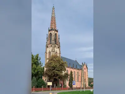 Kościół parafialny pw. Niepokalanego Poczęcia Najświętszej Maryi Panny w Bogatyni (ul. Kurzańska 3).