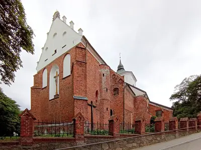 Kościół pw. Trójcy Przenajświętszej w Dzierzgoniu (parafialny). Sanktuarium Matki Bożej Różańcowej.