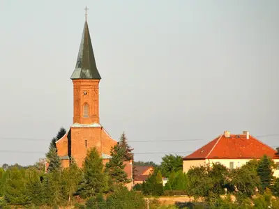 Kościół parafialny pw. Nawiedzenia Najświętszej Maryi Panny w Łężcach
