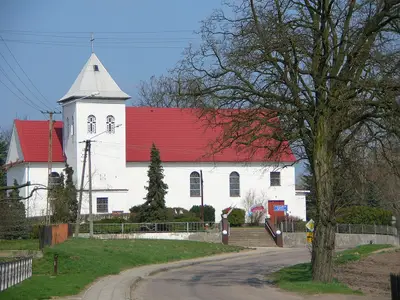 Kościół parafialny pw. Nawiedzenia Najświętszej Maryi Panny w Gościeszynie.