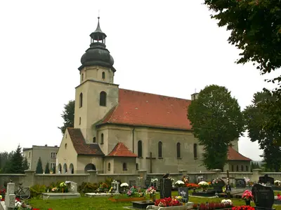 Kościół parafialny pw. św. Błażeja w Januszkowicach.